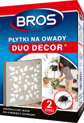 Płytka na owady DUO-DECOR -2szt  Bros